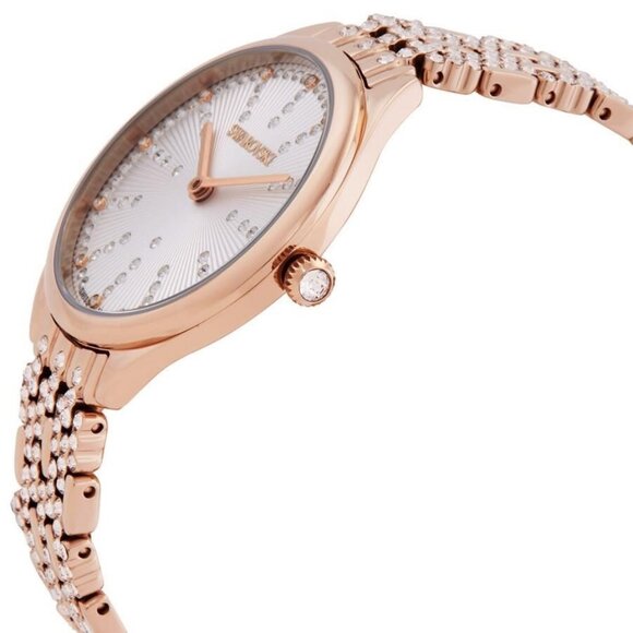 FX04817B NWT Swarovski Fashion Ladies Quartz Steel Authentic Watch - Picture 2 of 3